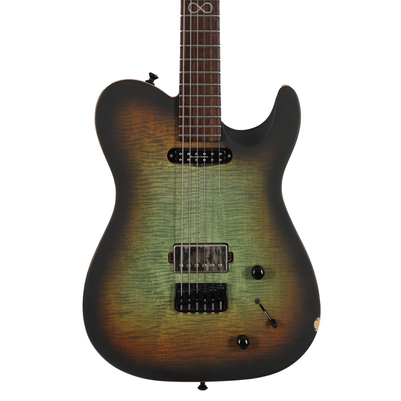 B Stock : Chapman Law Maker Legacy Baritone Electric Guitar in Forest Moss Green - 002 - Image 2