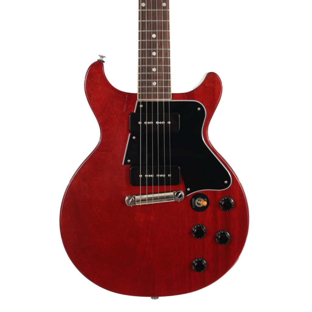 B Stock : Gibson Les Paul Special Double Cut Electric Guitar in Vintage Cherry - 001