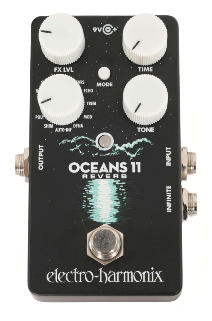 B Stock : Electro Harmonix Oceans 11 Reverb Pedal - 001