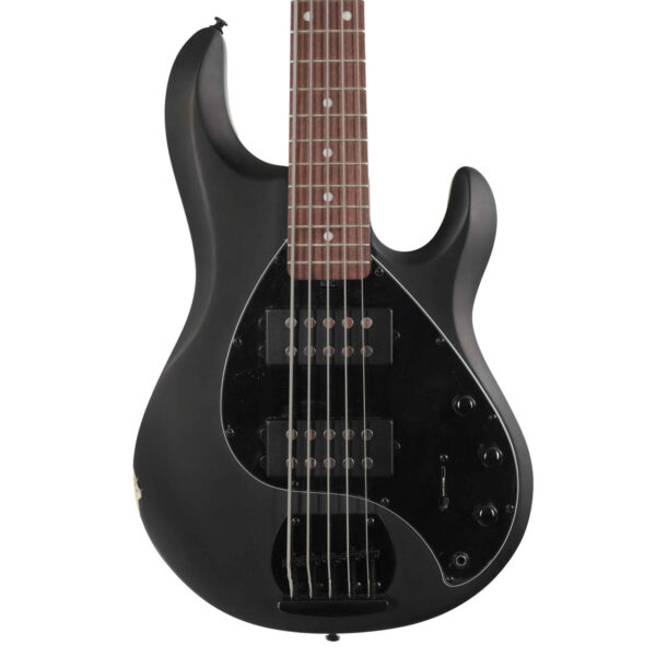 B Stock : Sterling by Music Man Sub Stingray Ray5HH 5-String Bass Guitar in Stealth Black - 003 - Image 1
