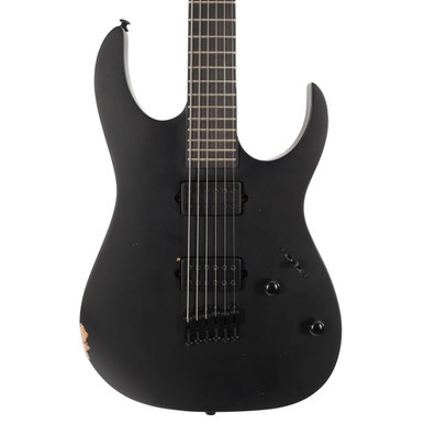 B Stock : Ibanez RGRTBB21-BKF Baritone Electric Guitar in Black Flat - 001
