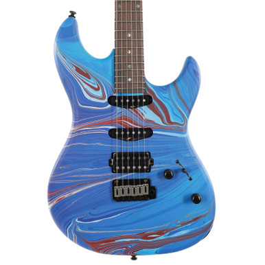 B Stock : Sire S7 New Gen Electric Guitar in Blue Swirl - 002