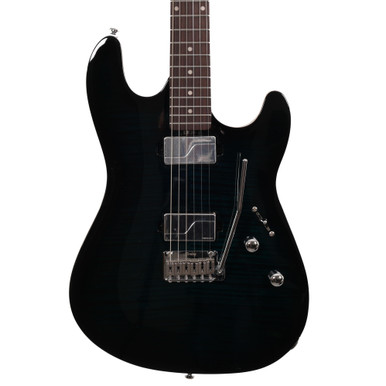 B Stock : Sterling by Music Man Sable Electric Guitar in Deep Blue Burst 001