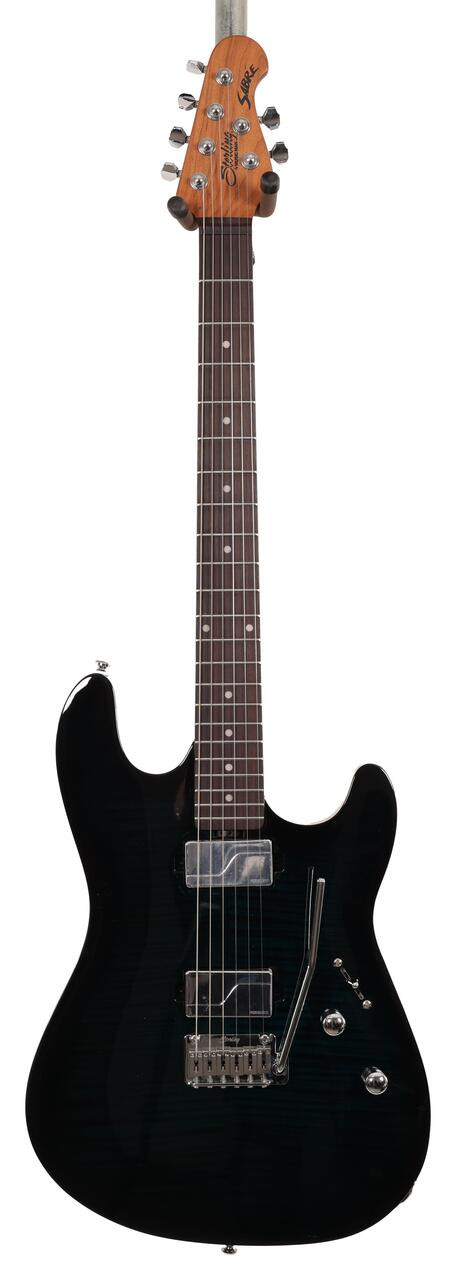 B Stock : Sterling by Music Man Sable Electric Guitar in Deep Blue Burst 001 - Image 5
