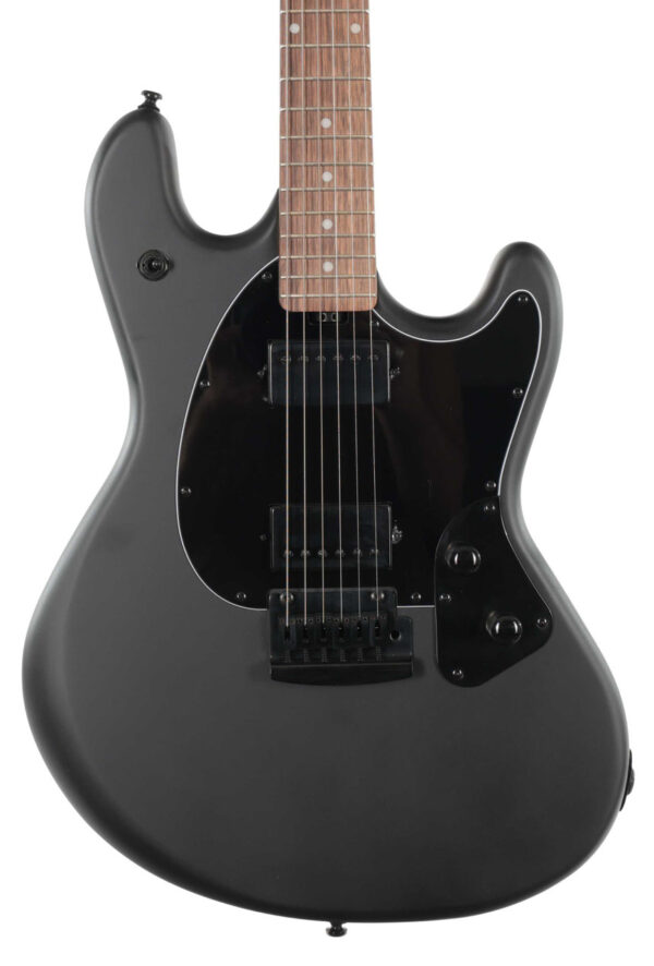 B Stock : Sterling by Music Man Sub Series StingRay Electric Guitar in Stealth Black - 001 - Image 1