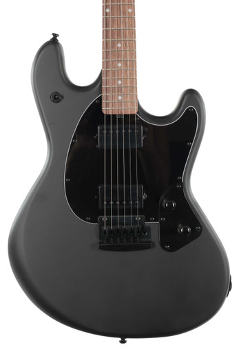 B Stock : Sterling by Music Man Sub Series StingRay Electric Guitar in Stealth Black - 001 - Image 2