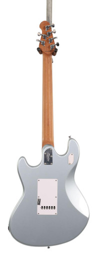 B Stock : Sterling by Music Man Stingray Electric Guitar in Firemist Silver 001 - Image 6