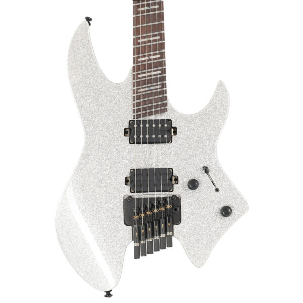 B Stock : Sire Larry Carlton X6 Headless Electric Guitar in Silver Sparkle - 004 - Image 2