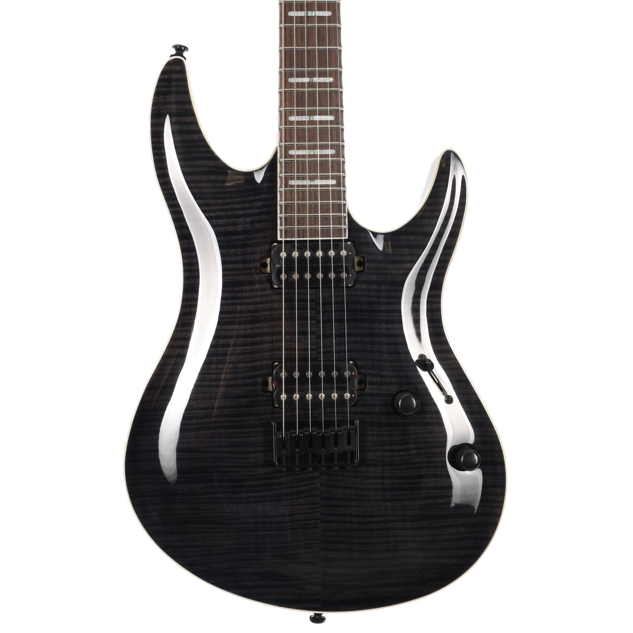 B Stock : Sire Larry Carlton Y5 Electric Guitar in Transparent Black - 002 - Image 2