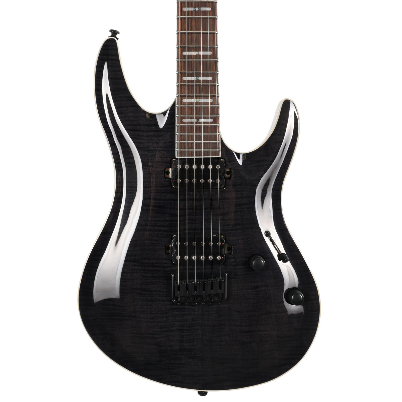 B Stock : Sire Larry Carlton Y5 Electric Guitar in Transparent Black - 003 - Image 2