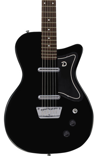 Danelectro Baritone Electric Guitar in Black