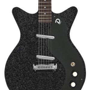 Danelectro Blackout ‘59 Electric Guitar in Black Metalflake