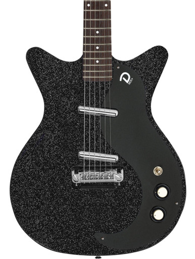 Danelectro Blackout ‘59 Electric Guitar in Black Metalflake