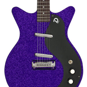 Danelectro Blackout ‘59 Electric Guitar in Purple Metalflake