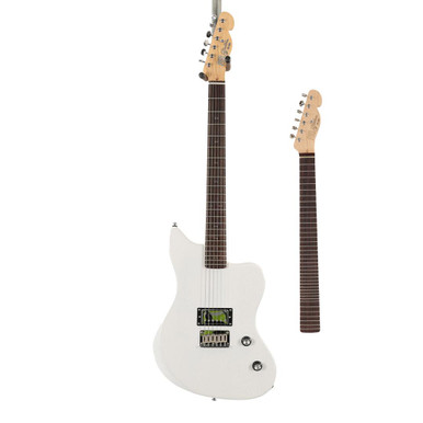 PJD St. John Origin Apprentice Electric Guitar & Microtonal Neck Bundle, Cream Soda