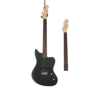 PJD St. John Origin Apprentice Electric Guitar & Microtonal Neck Bundle, Nato Olive