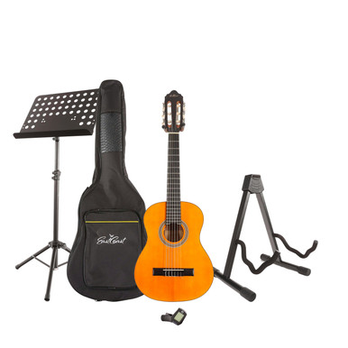 EastCoast C1 1/2 Size Classical Nylon String Acoustic Guitar Starter Pack - Image 2