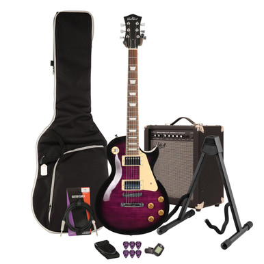 Eastcoast L1 Amethys Burst Electric Guitar 35W Amp Bundle
