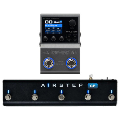 Valeton GP-50 Multi-FX Pedal & XSonic Airstep GP Controller Bundle - Image 2