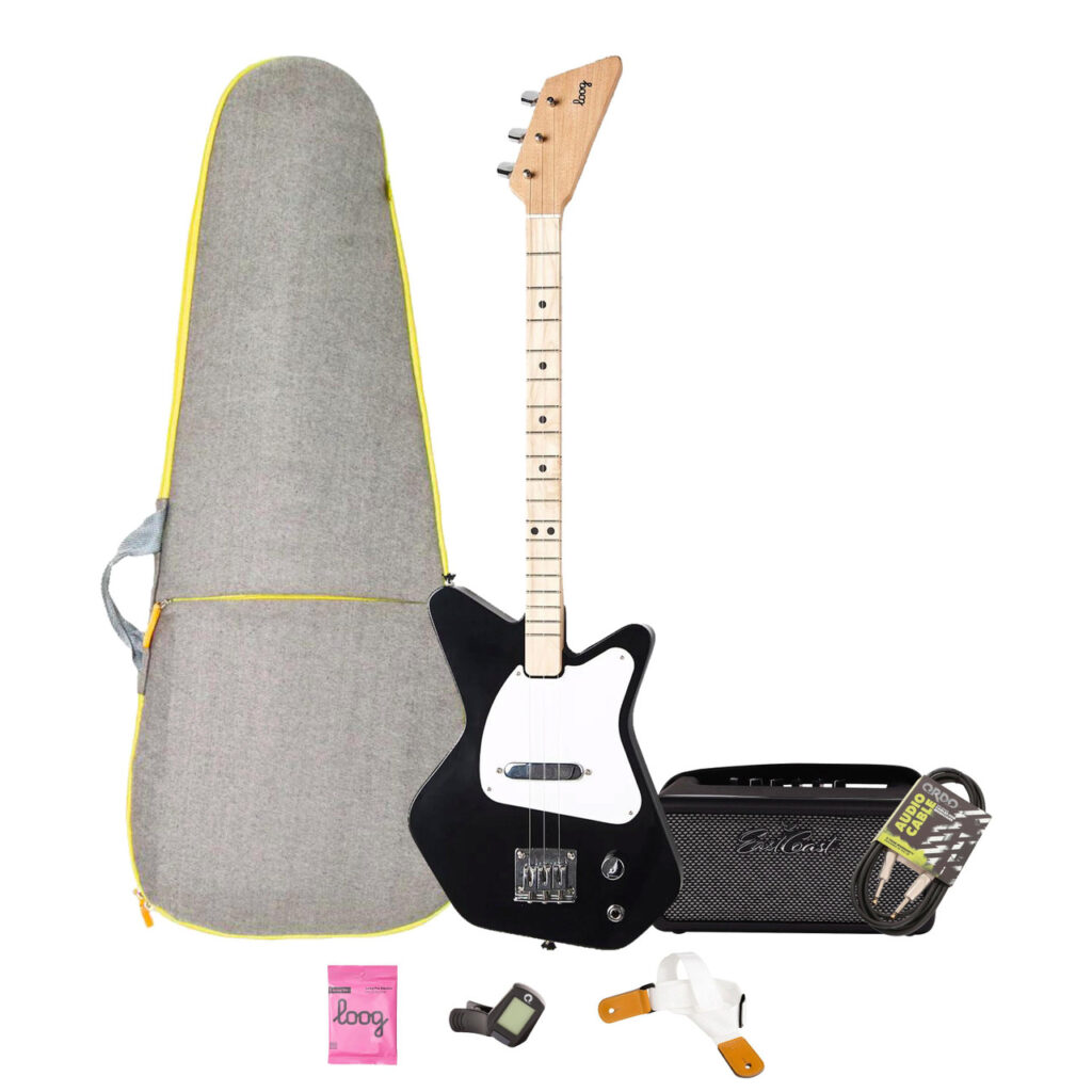 Loog Pro Electric Guitar Starter Pack in Black