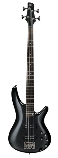 Ibanez SR300E-IPT SRBASS 4-String Maple Body Iron Pewter Starter Pack with 15W Amp and Accessories - Image 6
