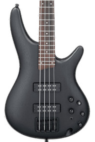 Ibanez SR300EB-WK SRBASS 4 string Maple Body Withered Black Starter Pack with 15w Amp & Accessories - Image 3
