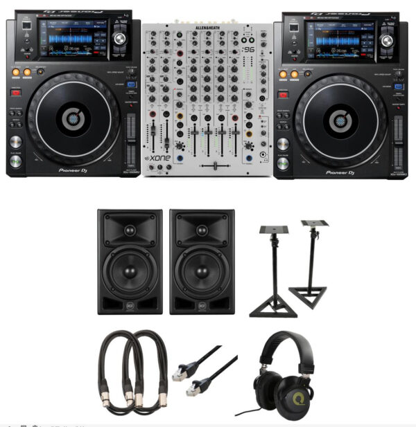 Pioneer XDJ-1000 DJ Deck & Allen & Heath XONE96 Speaker Bundle - Image 4