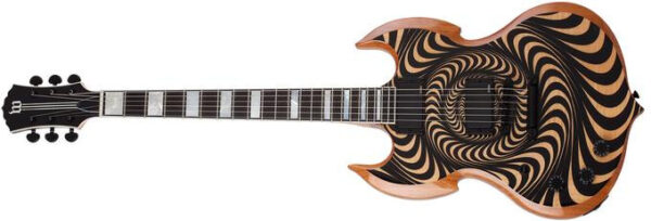 Wylde Audio Left Handed Barbarian Psychic Bullseye Rawtop - Image 5