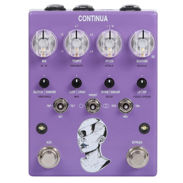 AC Noises Continua Stereo Dynamic Sampler and Multi-Effects Pedal - Image 2