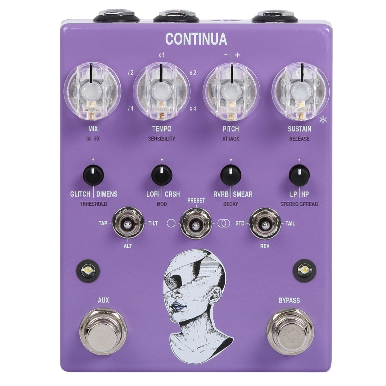 AC Noises Continua Stereo Dynamic Sampler and Multi-Effects Pedal - Image 2