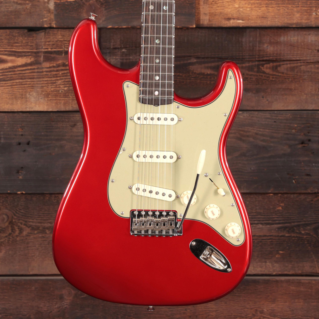 Fender Custom Shop '63 Stratocaster Time Capsule In Frost Red - Image 5
