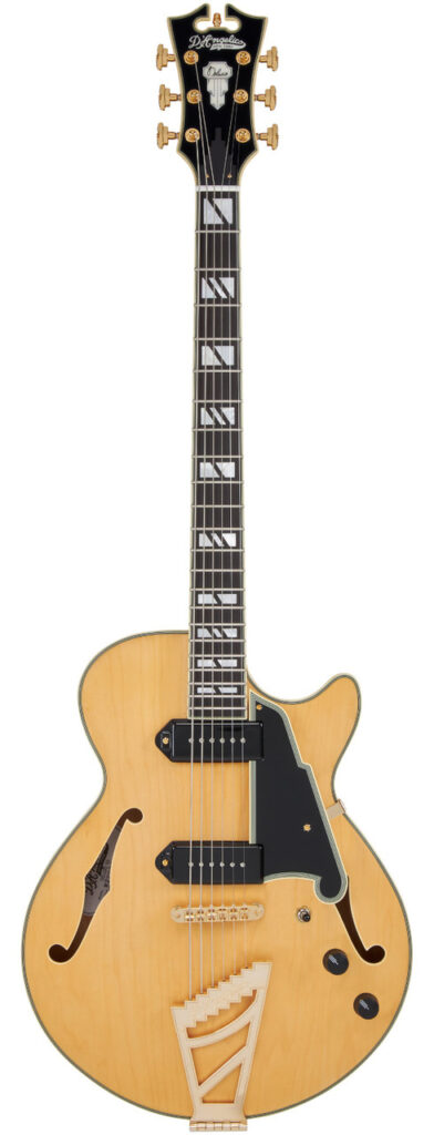 D'Angelico Deluxe SS Baritone in Satin Honey