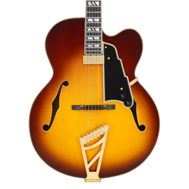 D'Angelico Excel EXL-1 Floating Mini Humbucker in Dark Ice Tea Burst - Image 1