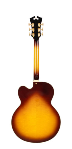 D'Angelico Excel EXL-1 Floating Mini Humbucker in Dark Ice Tea Burst - Image 6