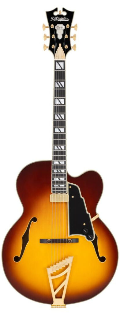 D'Angelico Excel EXL-1 Floating Mini Humbucker in Dark Ice Tea Burst