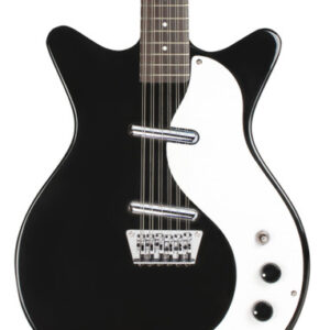 Danelectro 59DC 12-String Electric Guitar in Black