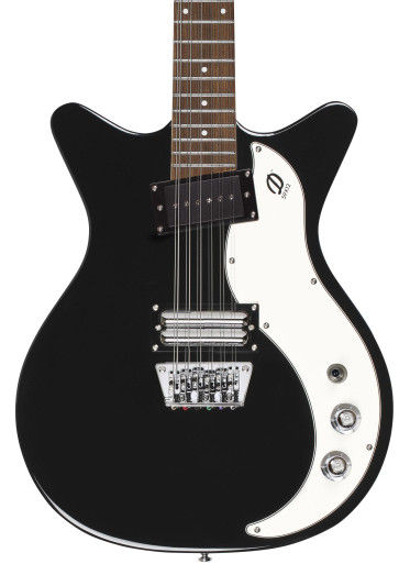 Danelectro 59X12 12-String Electric Guitar in Black