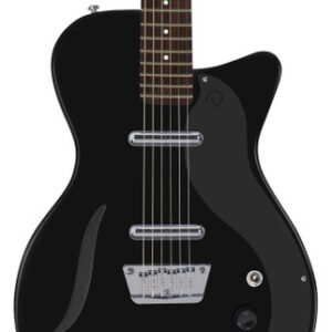 Danelectro Vintage Baritone Electric Guitar in Gloss Black