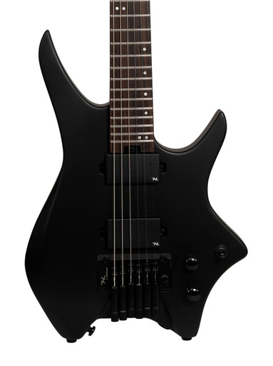 B Stock : HILS NEXT HN5 Headless Electric Guitar in Satin Black - 002