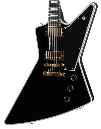 Gibson Custom Explorer Custom Electric Guitar in Ebony