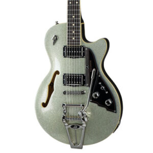 Duesenberg Starplayer TV Semi-Hollow Electric Guitar in Silver Sparkle
