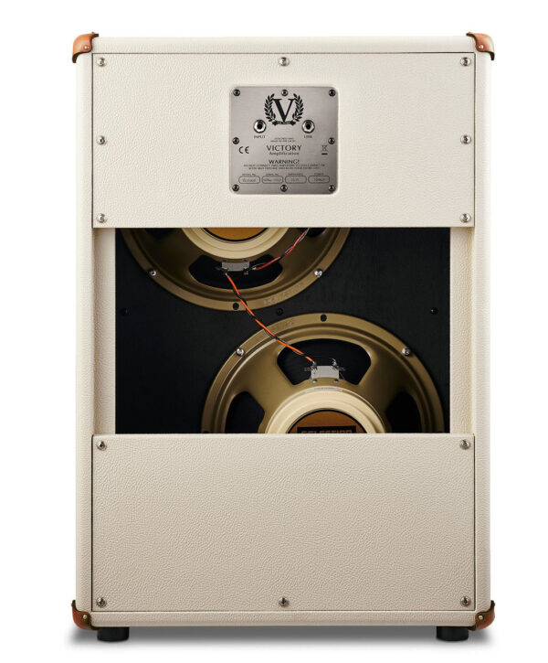 Victory Duchess Vertical 2x12 Cabinet Celestion Creamback 65 Loaded Open Back - Image 5