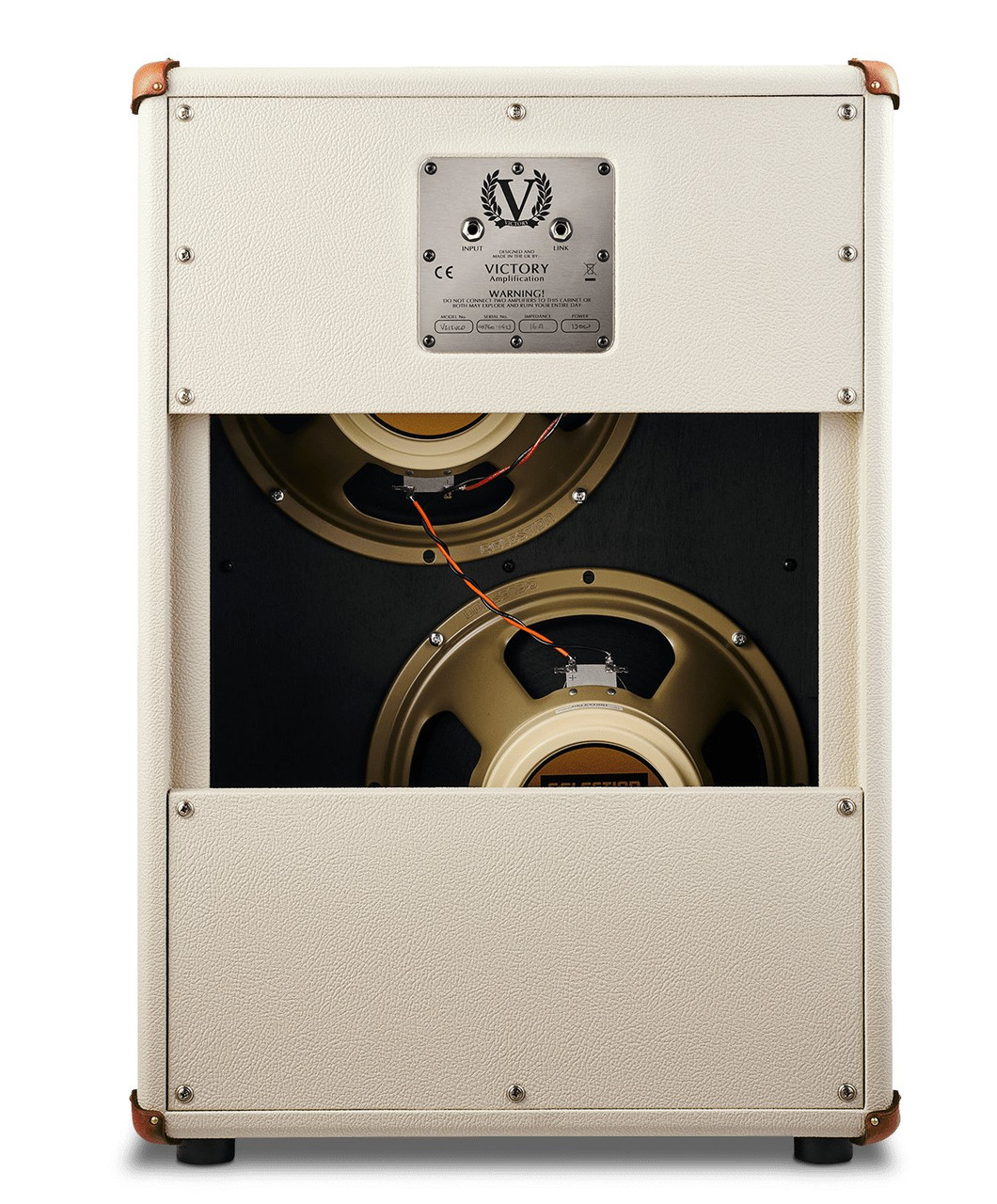 Victory Duchess Vertical 2x12 Cabinet Celestion Creamback 65 Loaded Open Back - Image 5