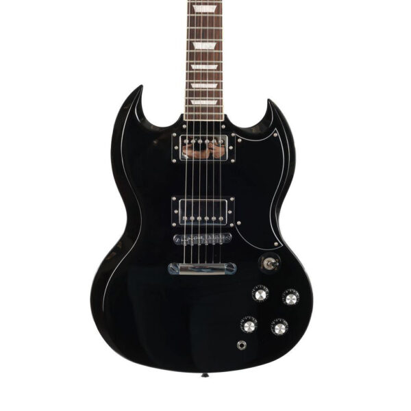 Eastcoast GS61S Double Cut Electric Guitar in Black