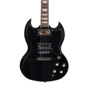 Eastcoast GS61S Double Cut Electric Guitar in Black