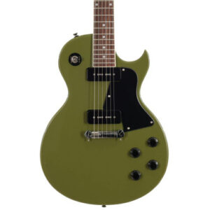 Eastcoast LS Single-Cut Electric Guitar in Drab Olive Green