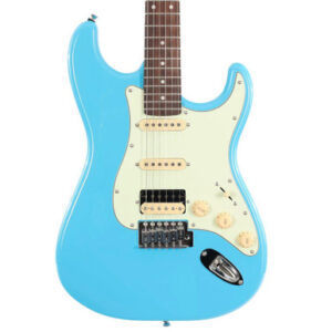 Eastcoast ST2 HSS S-Style Electric Guitar in Miami Blue