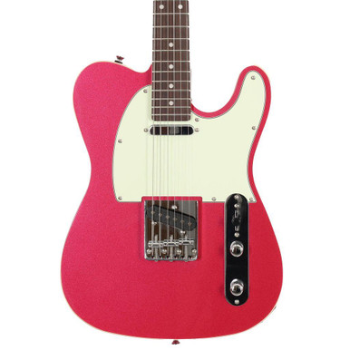 Eastcoast T62 T-Style Electric Guitar in Burgundy Mist Metallic