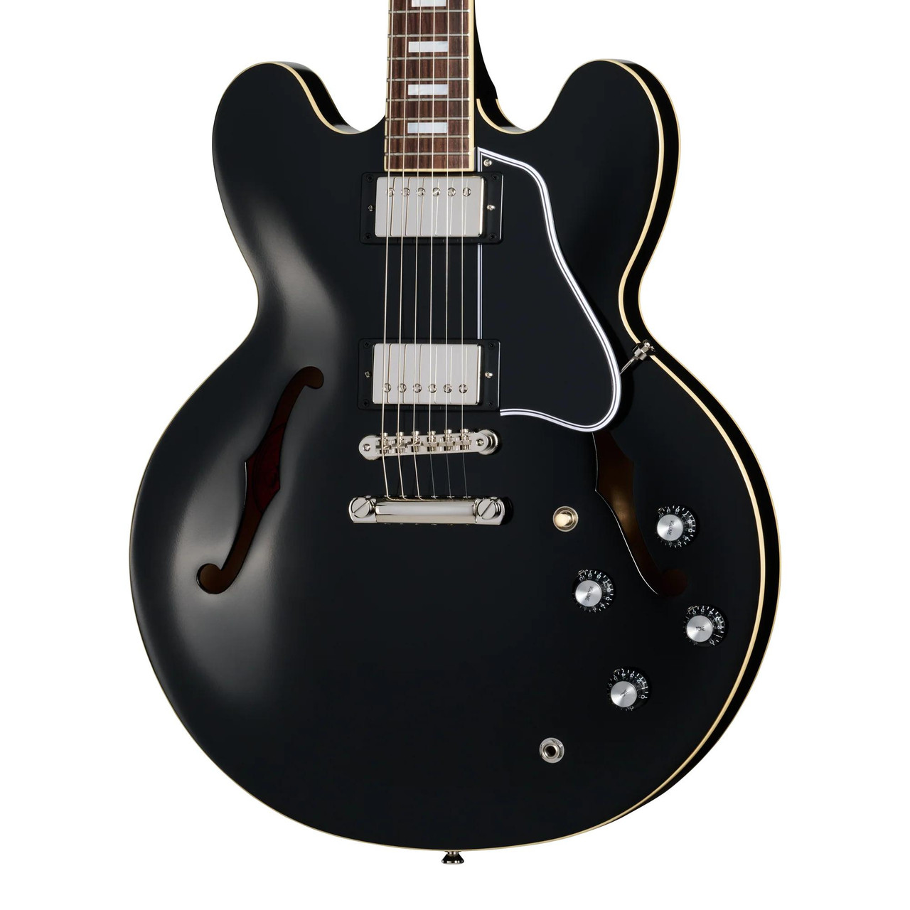 Epiphone 1962 ES-335 Reissue Semi Hollow Electric Guitar in Aged Ebony