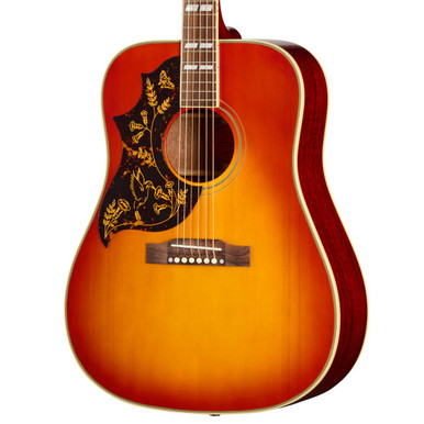 Epiphone Inspired By Gibson Custom 1960 Hummingbird Reissue In Heritage Cherry Sunburst, Left Handed - Image 1